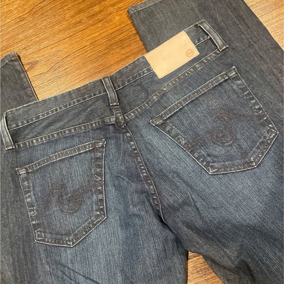 NWOT AG Adriano Goldschmied Men's 31x33 The Graduate Tailored Leg Jean Dark Wash - Picture 4 of 8